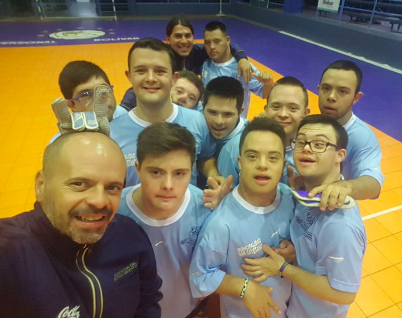 Llega la Seleccin Argentina de Futsal de sndrome de Down